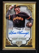 2024 Gilded Collection Gallery of Gold 37/50 Rich Gossage Goose Auto HOF 11o2