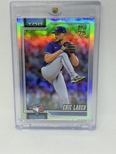 2026 Topps Series 1 175 Rainbow Foil ERIC LAUER Blue Jays