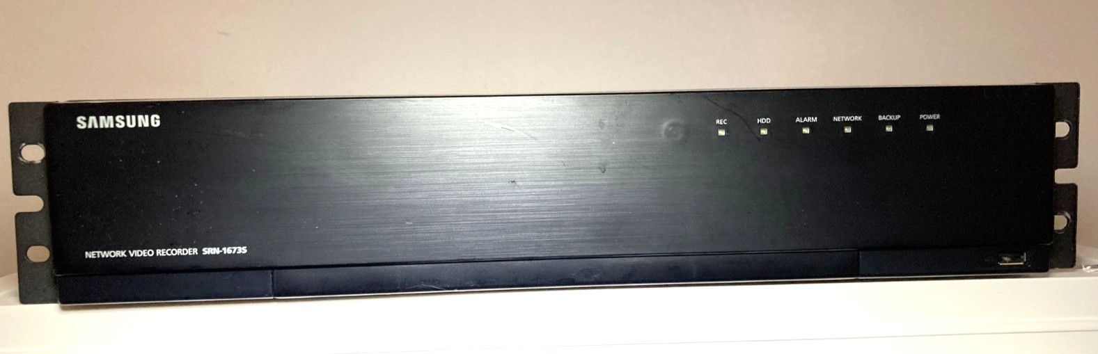 Samsung SRN-1673SN 16-Channel PoE NVR Network Video Recorder