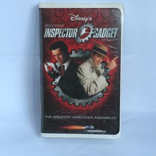 Walt Disney Inspector Gadget 1999 Matthew Broderick VHS Clamshell Family Movie