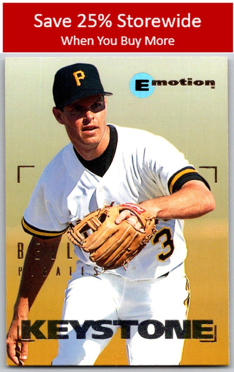 Jay Bell 1995 SkyBox E-Motion #172 Pittsburgh Pirates