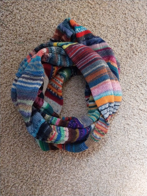 Schal, Loop Handarbeit/Einzelstück gestrickt