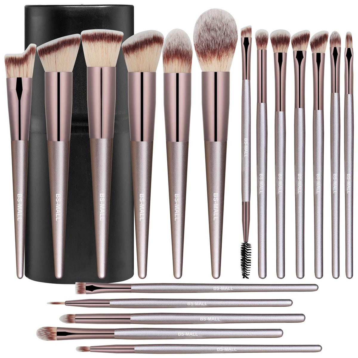 Set Brochas De Maquillaje Profesional Pinceles Para Maquillar