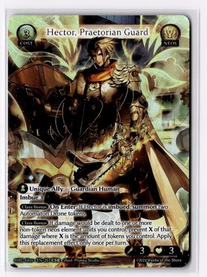 Hector, Praetorian Guard EN-201 CSR MRC Alter Grand Archive TCG