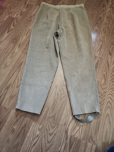 St. Micheal Marks & Spencer Corduroy Tapered Leg High Waisted Pants Size 18 - Picture 11 of 12