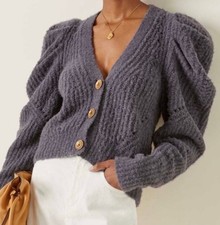 Ulla Johnson Emmy Cardigan Strickjacke S 34 3...