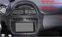 FüR Fiat Punto EVO Typ 199 Autoradio Blende Radio Einbaurahmen Doppel-Din