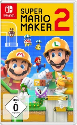 Nintendo Switch - Super Mario Maker 2 DE mit OVP