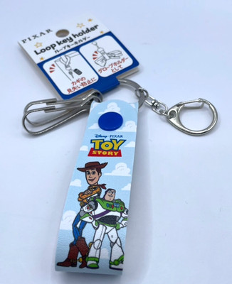 Disney Pixar Toy Story Loop Schlüsselanhänger (hellblau) 【Zusätzliche...