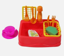 new Just Pretending Magic Kitchen Sink Sets, 12-pc. red /orange