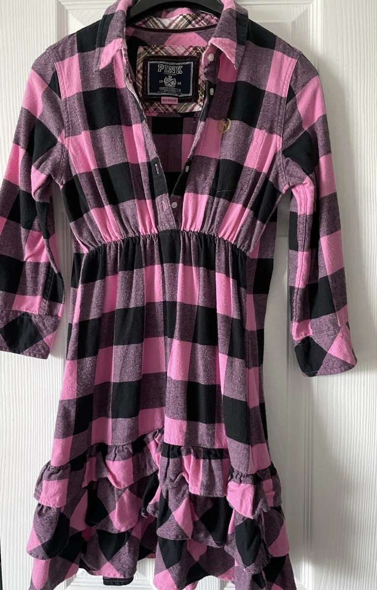 pink and black shirt dress Women's Pearl Heart T-Shirt Dress | Black