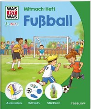 WAS IST WAS Junior Mitmach-Heft Fußball (WAS IST WAS Junior Mitmach-He 1549056-2