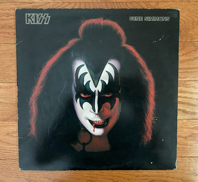 Gene Simmons - Solo LP Album Casablanca  NBLP 7120 1978 Pressing w/ Inner   KISS