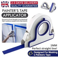 Painter Masking Tape Applicator Set 25mm Width Blue Painter Tape Dispenser Tool