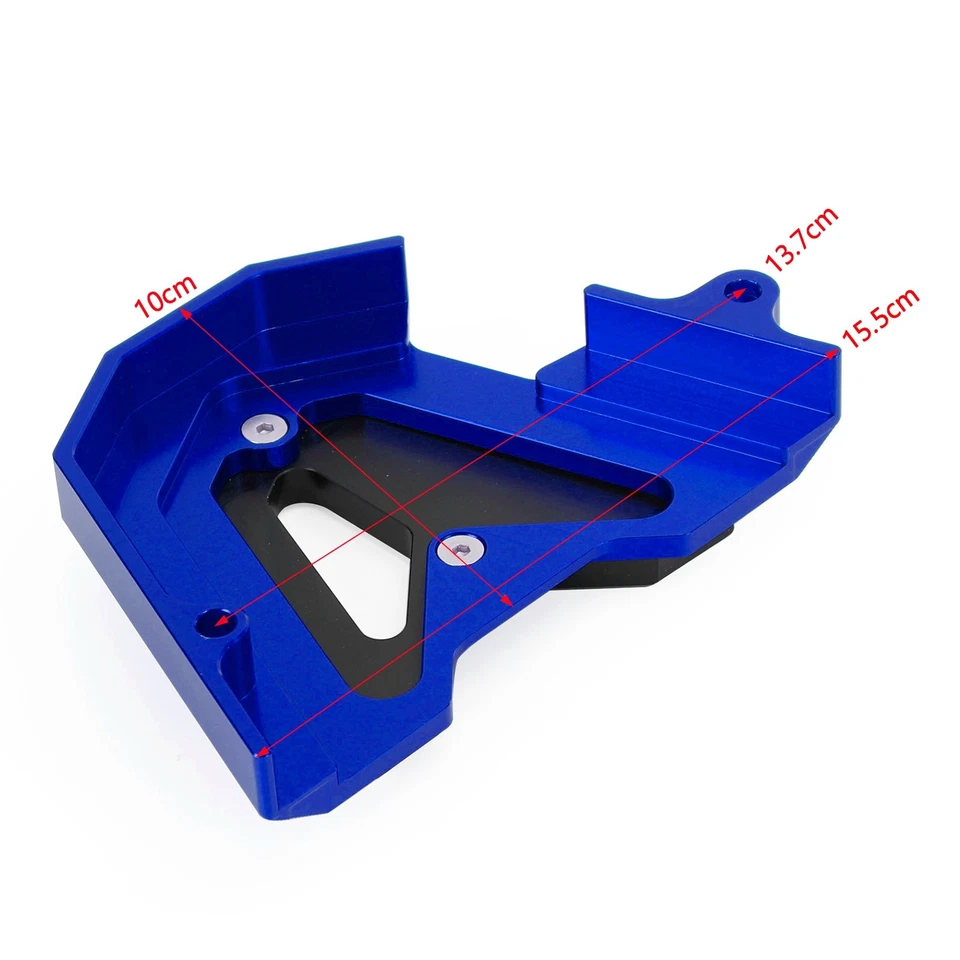 Protector de cadena de cubierta de piñón delantero para KAWASAKI Ninja 250 300 Z300 2013-2017 azul Foto 2 de 4