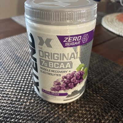 XTEND Original BCAA 7g L-Glutamine 0 Sugar Muscle Recovery Glacial Grape Drink