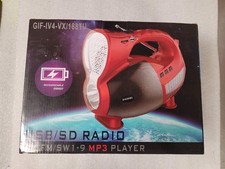 Rechargable Survival Radio AM/FM with LED Flashlight