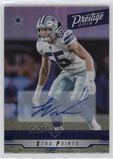 2019 Panini Prestige Xtra Points Blue Signatures Leighton Vander Esch Auto p0i