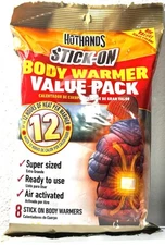 HotHands Stick-On Body Warmer Value Pack 8 Count exp   12/26