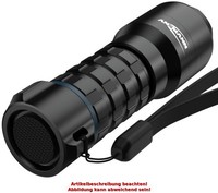 Ansmann Akku Led-Taschenlampe Survival TS450RF, Schwarz