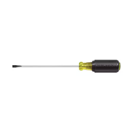 Klein Tools 601-6 General Purpose Slotted Screwdriver 3/16 In Round