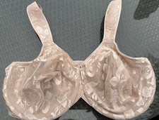 Wacoal Awareness Full Figure Underwire Bra 85567 Sz 44DDD Nude