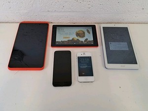 IPhone Acer Hudli Table X 5 Bundle Joblot Spares Repairs See Description