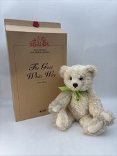 Steiff  The Great White Way  Teddy Bear 39cm White Mohair LE - no mask