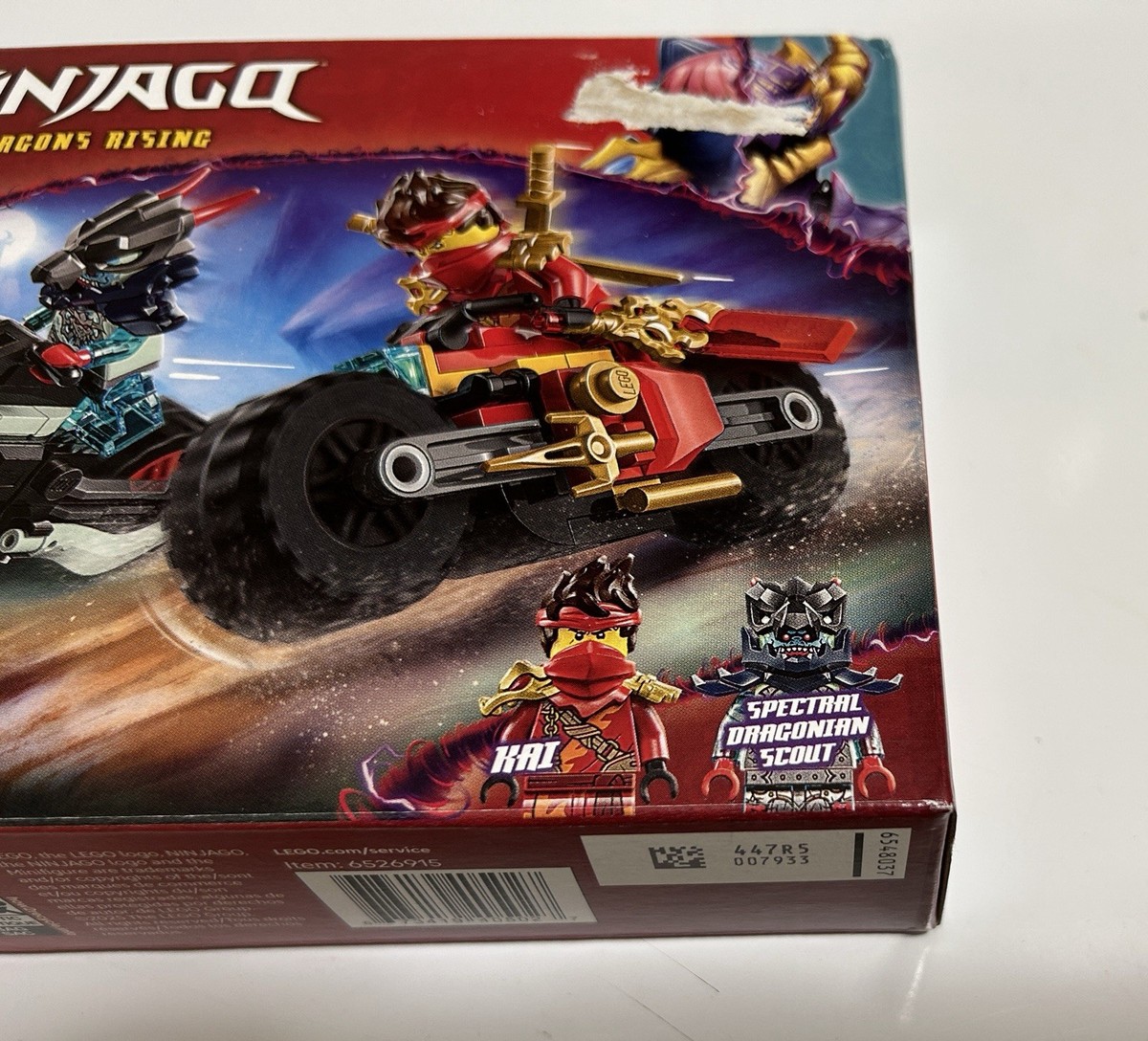 LEGO NINJAGO Dragons Rising Kai's Motorcycle Speed Race 71838 New