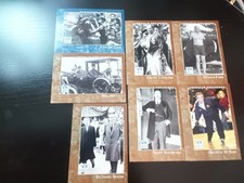 2002 topps American treasures Presidents 7 non sport cards in lot Roossvelt,Bush