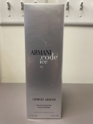 Armani Code Ice By Giorgio Armani Men's EDT Spray 4.2 FL OZ / 125ML, NIB,SEALED