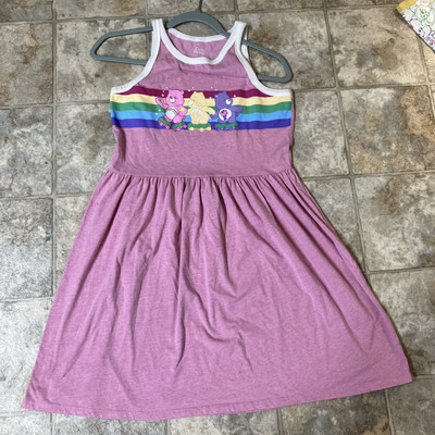 Girls Carebear dress size extra large 14/16 New