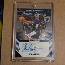 2024 BEN GORDON Panini Contenders UCONN Autograph Private Signings  AUTO /99