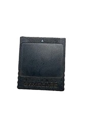 Nintendo Gamecube Memory Card 251 Blocks DOL-014 Authentic BLACK OEM Clean 