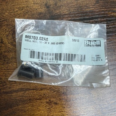 BUELL M0703.02A8 WELL NUT (QTY-4) HARLEY DAVIDSON NOS