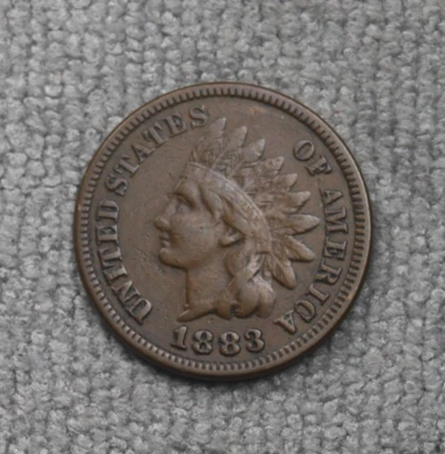 1883-P Indian Head Cent F-VF