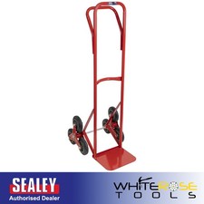 Sealey Sack Truck Stair Climbing with Solid Tyres 150kg Capacity