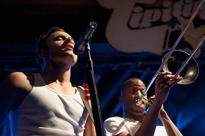Joe King Troy Trombone Shorty Andrews perform at Tipitina's on May- Old Photo