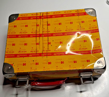 Kodak Koffer Metallkoffer Filmkoffer Kamerazubehörkoffer gelb Retro Vintage L3