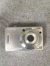 Sony Cyber-shot DSC-W55 Digital Camera 7.2MP 3x Optical Zoom Silver CCD Digicam