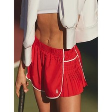 Pantalones Cortos Free People FP Movement Easy Tiger Rojo XL NUEVOS