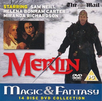 MERLIN starring Sam Neill ( THE MAIL ON SUNDAY Newspaper DVD )