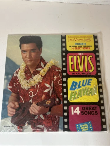 Elvis Presley Blue Hawaii LPM-2426 Mono RCA Soundtrack Vintage 1961 LP Vinyl EX