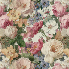 Vintage Floral Peel and Stick Wallpaper Floral Contact Paper for Cabinets 16.9  X