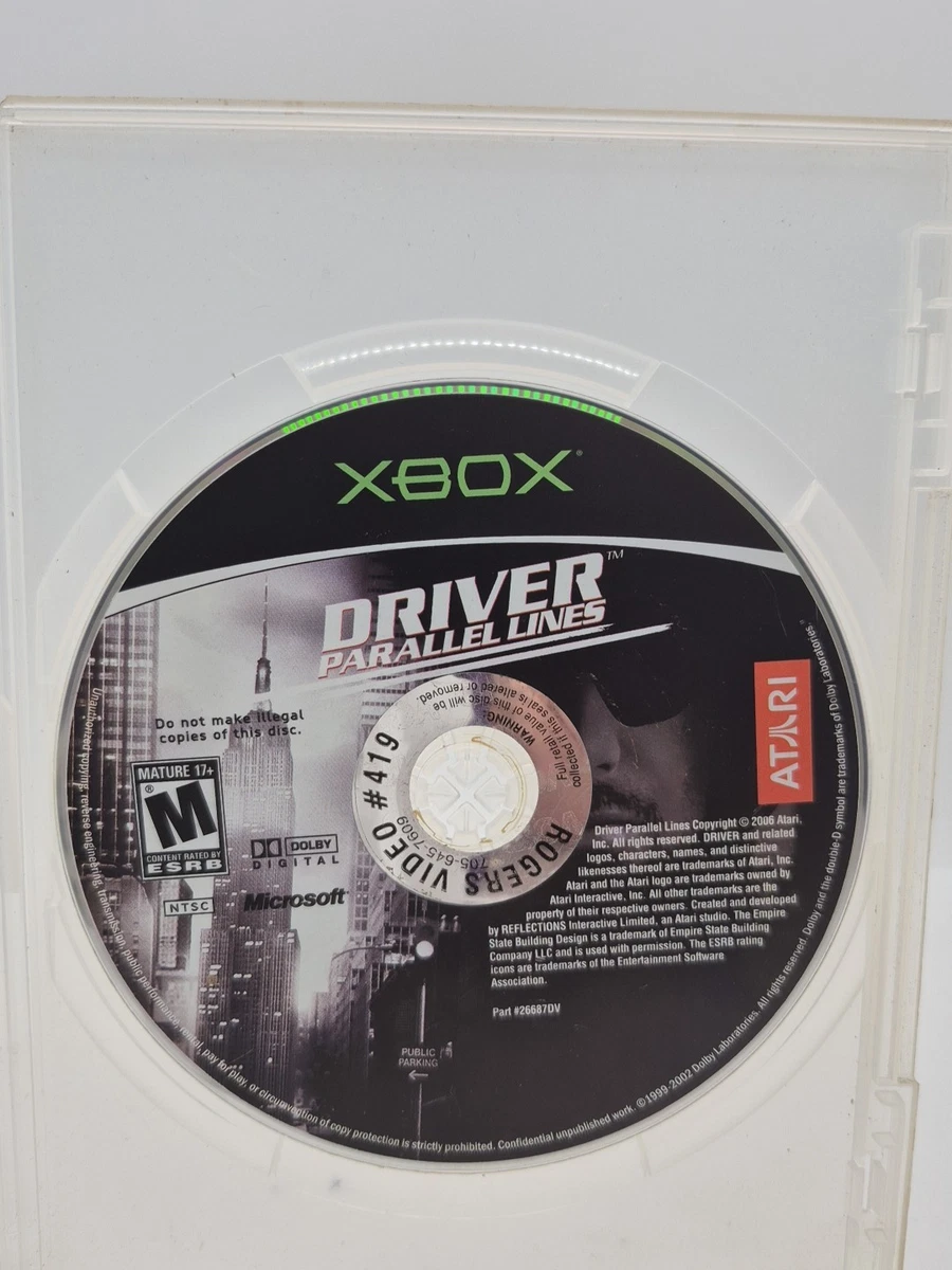 Driver: Parallel Lines Microsoft Xbox Video Games for sale | eBay