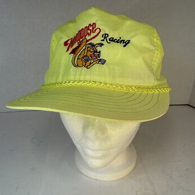 Vtg SIGNED Rare Tom McEwen Mongoose Snapback Trucker Hat NHRA Drag Racing