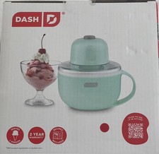 AQUA Dash My Mug Ice Cream Maker 1 Cup Ice Cream/Gelato/Sorbet BRAND NEW