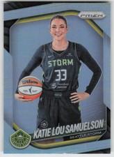 2025 Panini Prizm WNBA #82 Katie Lou Samuelson Silver Prizms