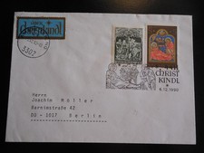 Österreich - 3x Christkindl + 7 weitere Briefe echt gelaufen (031)