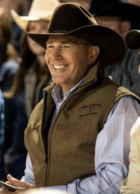 Kevin Costner Yellowstone John Dutton Wool Vest